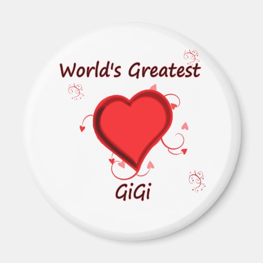 De grootste gigi ter wereld magneet (Voorkant)