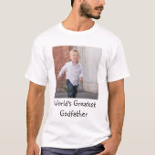 De grootste godfather ter wereld t-shirt (Voorkant)
