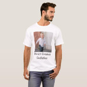 De grootste godfather ter wereld t-shirt (Voorkant volledig)