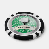 De grootste Golfer ter wereld | DIY-naam Pokerchips (Enkel)