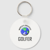 De grootste Golfer ter wereld Sleutelhanger (Voorkant)