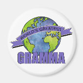 De Grootste Gramma ter wereld Magneet (Voorkant)