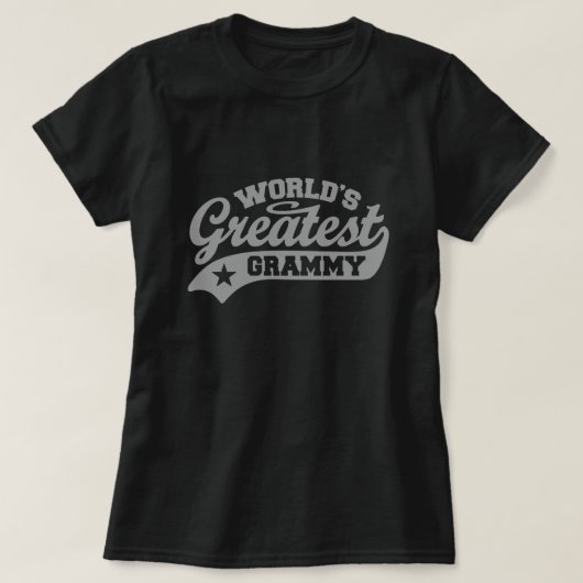 De grootste Grammy ter wereld T-shirt (Design voorkant)