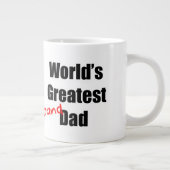 De grootste grootmacht ter wereld grote koffiekop (Rechts)