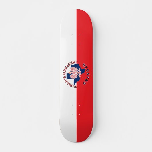 De grootste grootmacht ter wereld persoonlijk skateboard (Voorkant)
