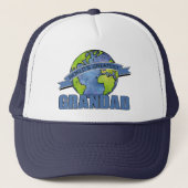 De grootste grootmacht ter wereld trucker pet (Voorkant)