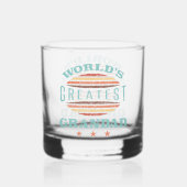 De grootste grootmacht ter wereld whisky glas (Achterkant)