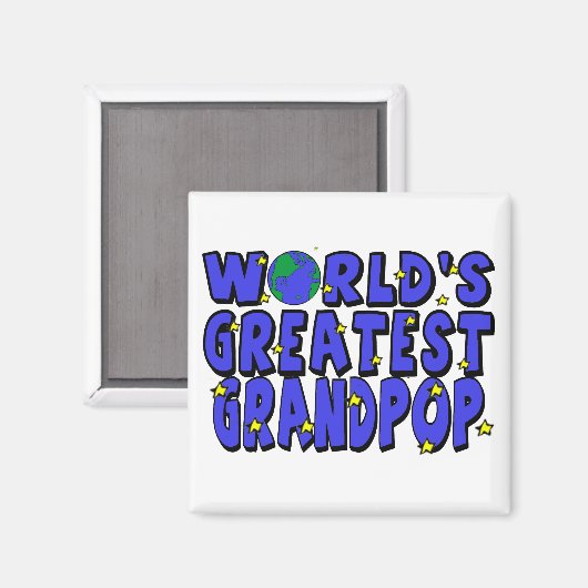 De grootste grootpop ter wereld magneet (Voorkant / Achterkant)