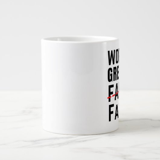 DE GROOTSTE GROOTSTE WERELD - VADER - VADERDAG GROTE KOFFIEKOP (Voorkant)