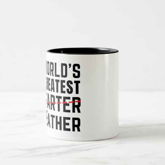 DE GROOTSTE GROOTSTE WERELD - VADER - VADERDAG TWEEKLEURIGE KOFFIEMOK (Center)