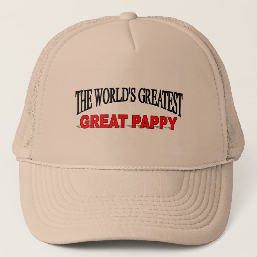 De grootste grote apathie ter wereld trucker pet (Voorkant)