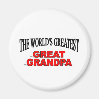 De grootste grote opa ter wereld magneet