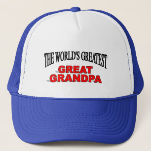 De grootste grote opa ter wereld trucker pet