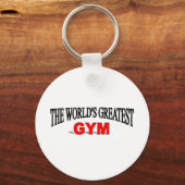 De grootste gym ter wereld sleutelhanger (Voorkant)
