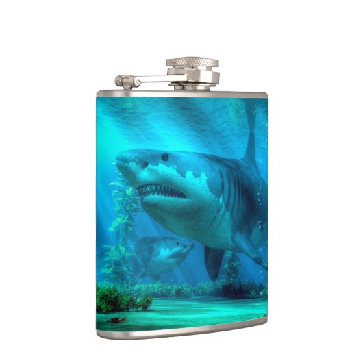 De grootste haai heupfles (Rechts)