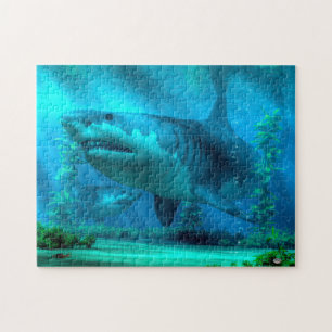 De grootste haai legpuzzel