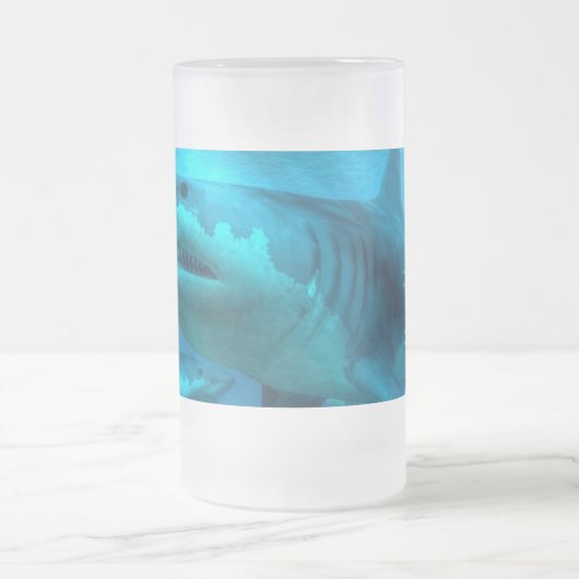 De grootste haai matglas bierpul (Center)