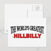 De grootste heuvel ter wereld briefkaart (Voorkant / Achterkant)