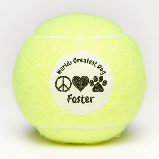 De grootste hond ter wereld tennisballen (Voorkant)