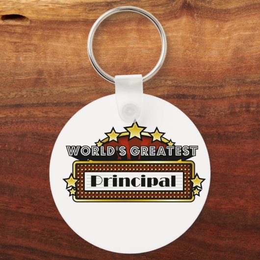 De grootste hoofdpersoon ter wereld sleutelhanger (Voorkant)