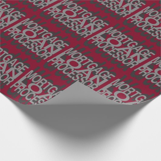 De grootste hypotheekprocessor cadeaupapier (Hoek)