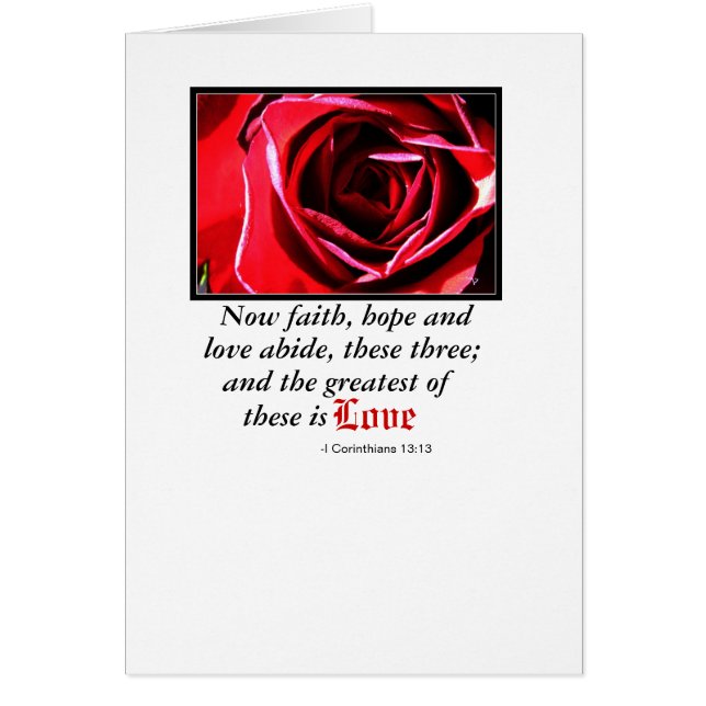 De grootste is liefde (Voorkant)