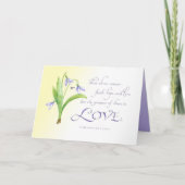 De grootste is liefde kaart (Voorkant)