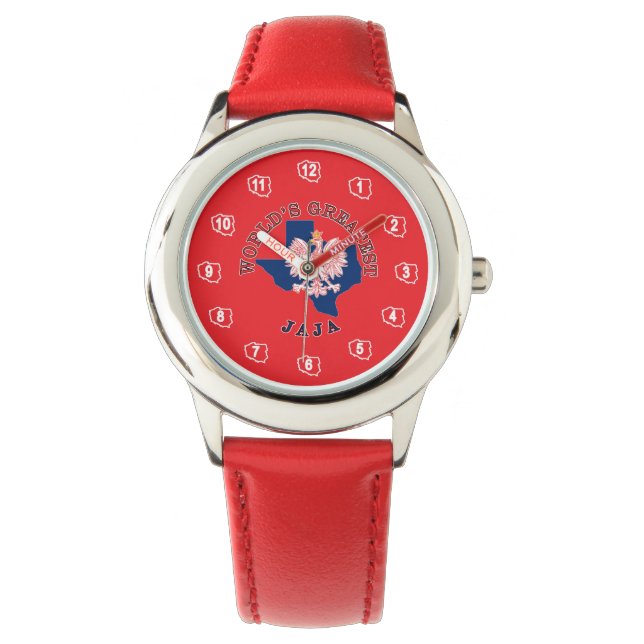 De grootste Jaja ter wereld Horloge (Voorkant)