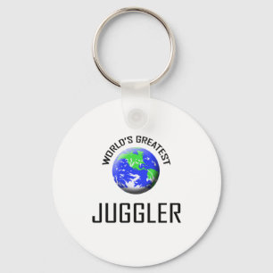 De grootste jongleur ter wereld sleutelhanger