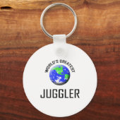 De grootste jongleur ter wereld sleutelhanger (Voorkant)