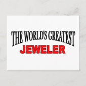 De grootste juwelier ter wereld briefkaart (Voorkant)