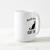 De grootste kat-pap koffie mok beker ter wereld (Voorkant rechts)