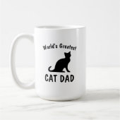 De grootste kat-pap koffie mok beker ter wereld (Links)