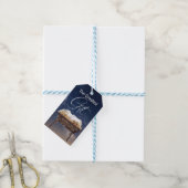 De grootste Kerststal Geschenk Christelijk Cadeaulabel (Met Touw)