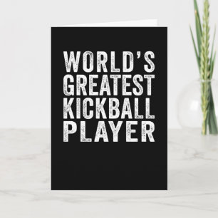 De grootste Kickball Player ter wereld Kaart