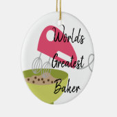 De grootste knul ter wereld keramisch ornament (Rechts)