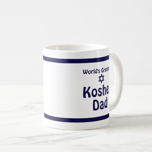 De grootste Kosher-pap ter wereld Koffiemok (Voorkant rechts)