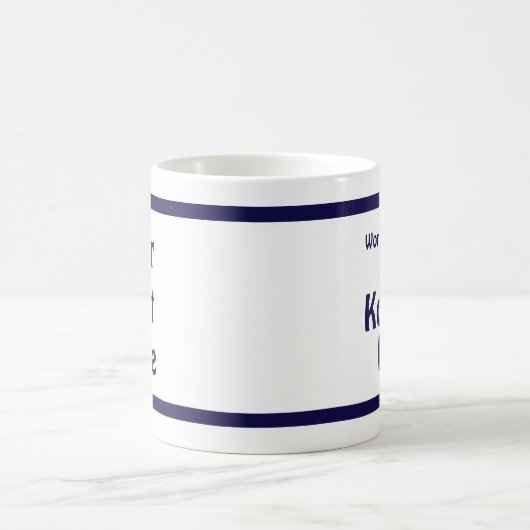 De grootste Kosher-pap ter wereld Koffiemok (Center)