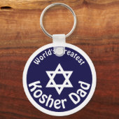 De grootste Kosher-pap ter wereld Sleutelhanger (Voorkant)