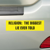 DE GROOTSTE LEEFTIJD VERTELD OOIT BUMPERSTICKER (Op auto)