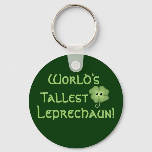 De grootste Leprechaun ter wereld Sleutelhanger (Voorkant)
