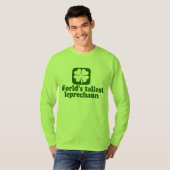 De grootste Leprechaun ter wereld T-shirt (Voorkant volledig)