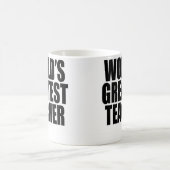 De grootste leraar ter wereld koffiemok (Center)