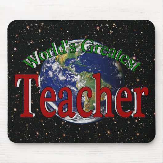 De grootste leraar ter wereld muismat (Voorkant)