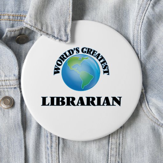 De grootste levende mens ter wereld ronde button 6,0 cm (In situ)