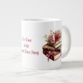 De grootste liefde verhaal Valentijnsdag koffie Mo Grote Koffiekop (Voorkant rechts)