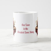 De grootste liefde verhaal Valentijnsdag koffie Mo Grote Koffiekop (Voorkant)