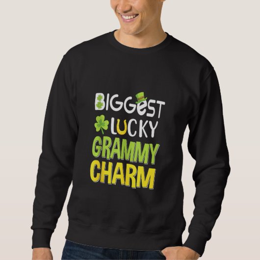 De grootste Lucky Grammy Charm St Patricks Day Trui (Voorkant)