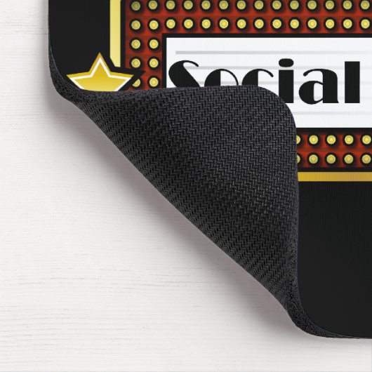 De grootste maatschappelijk werker ter wereld muismat (Hoek)