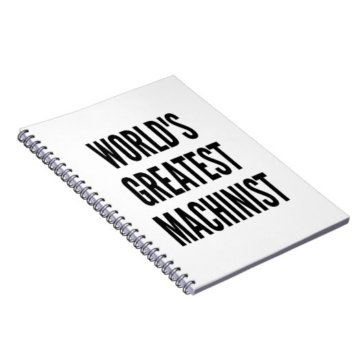 De grootste machinist ter wereld notitieboek (Rechterzijde)